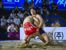 위더스제약 2025 민속씨름 문경오미자 장사씨름대회 개최